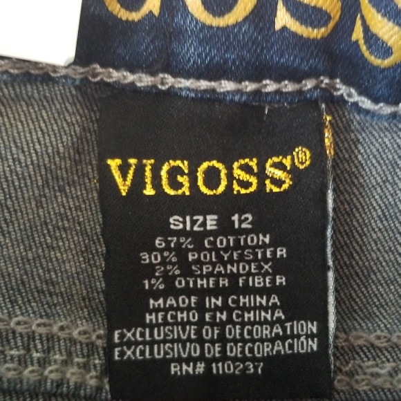 Vigoss Kids Girls Bermuda Shorts sz 12 NWT - Picture 6 of 7